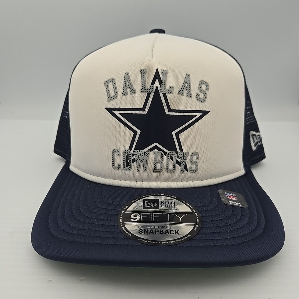 DALLAS COWBOYS NEW ERA BASIC 9FIFTY SNAPBACK HAT - NAVY